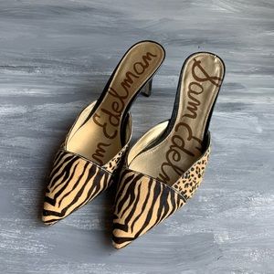 Sam Edelman Animal Print Heels
